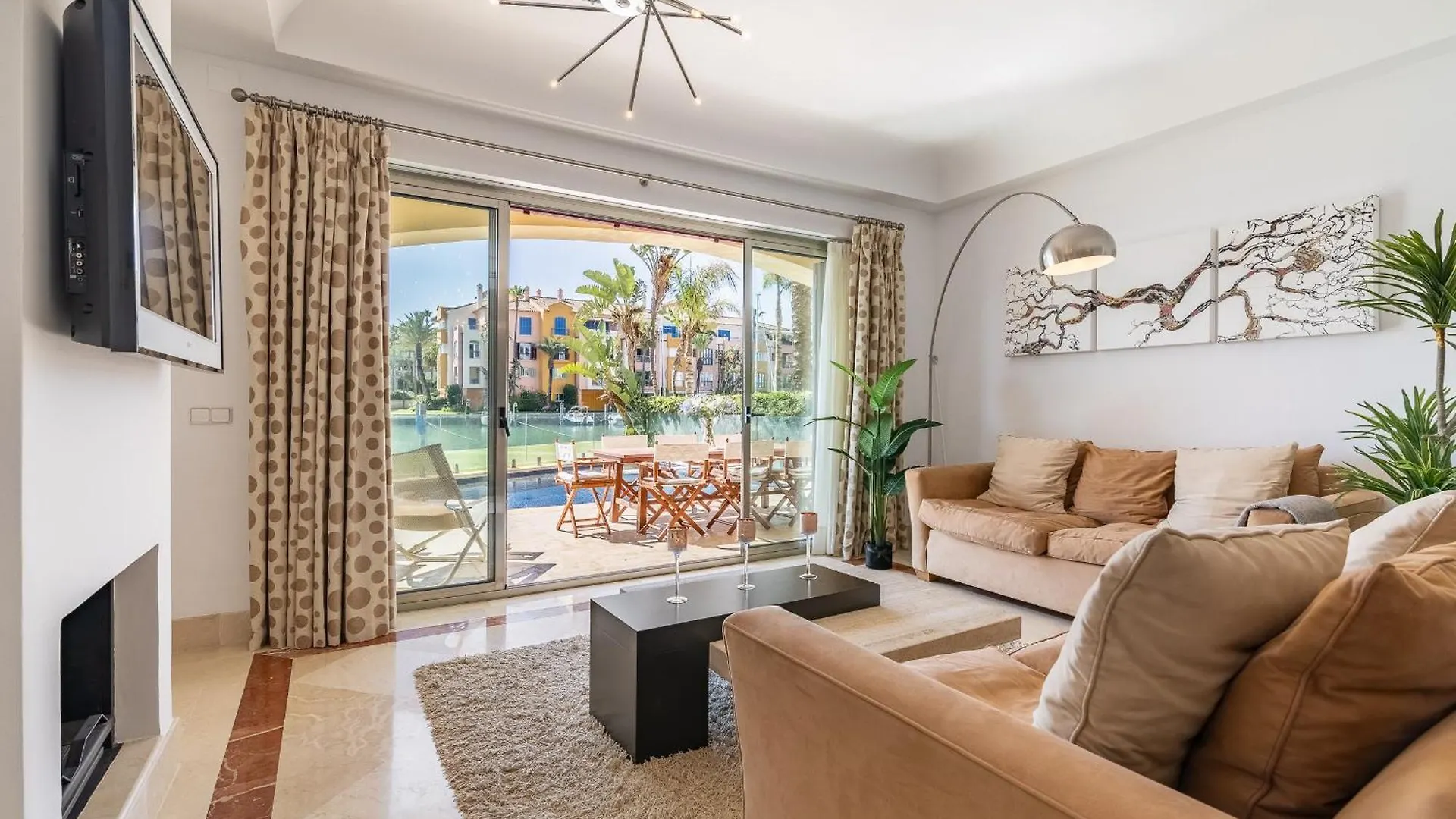 Waterside Apartment In Sotogrande Marina With Private Pool San Roque