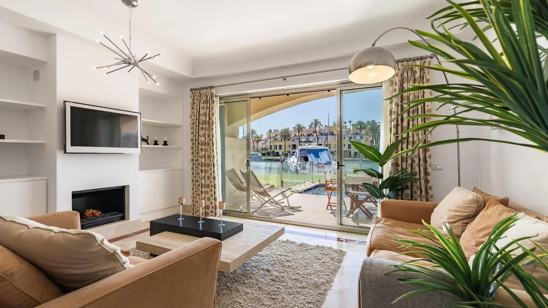 Waterside Apartment In Sotogrande Marina With Private Pool San Roque
